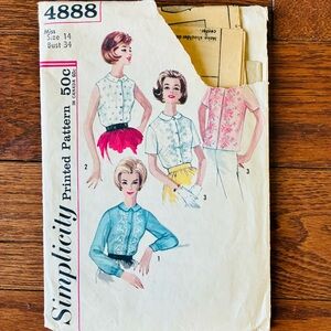 Simplicity Women's Blouses Pattern